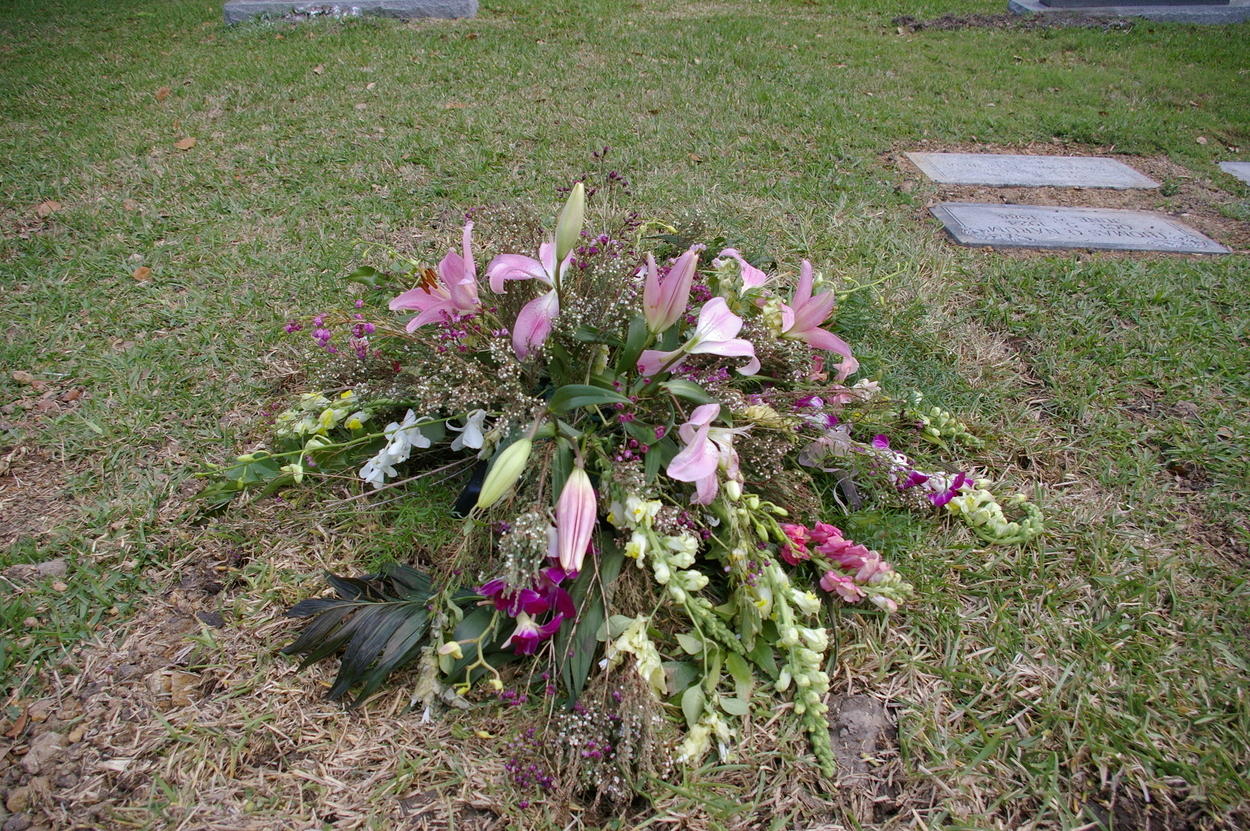 Grandma's grave site