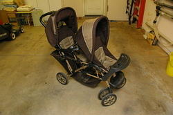 Graco Double Stroller
Comes with infant carrier and two car bases

$95