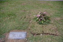 Grandma's gravesite with Grandpa's headstone/gravesite next to her
