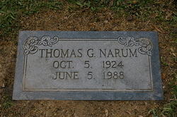Grandpa Tom's tombstone